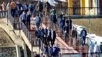On the second day of their visit on Thursday, the diplomats will travel to Jammu region for more meetings and interactions.(PTI) On the second day of their visit on Thursday, the diplomats will travel to Jammu region for more meetings and interactions.(PTI)
