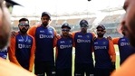 From Left: Mohammed Siraj, Ishant Sharma, Kuldeep Yadav, R Ashwin and Ajinkya Rahane. (BCCI) From Left: Mohammed Siraj, Ishant Sharma, Kuldeep Yadav, R Ashwin and Ajinkya Rahane. (BCCI)