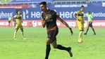 Ishan Pandita's four goals have come from just a total of 45 minutes spread over seven games.(ISL) Ishan Pandita's four goals have come from just a total of 45 minutes spread over seven games.(ISL)