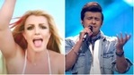 Sonu Nigam provided vocals for a remixed version of Britney Spears' I Wanna Go. Sonu Nigam provided vocals for a remixed version of Britney Spears' I Wanna Go.
