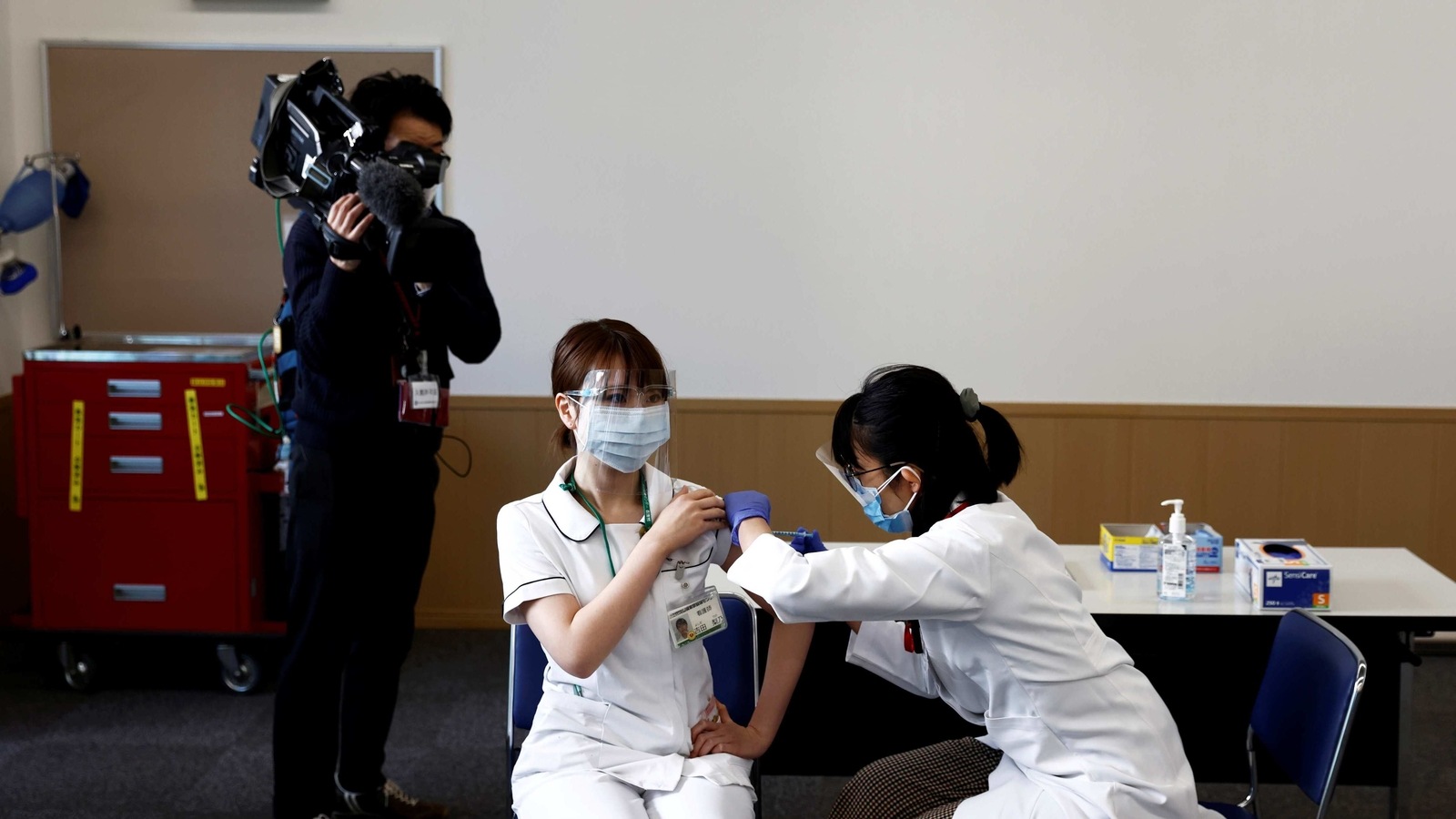 Japan begins Covid19 vaccination drive amid supply worry World News Hindustan Times