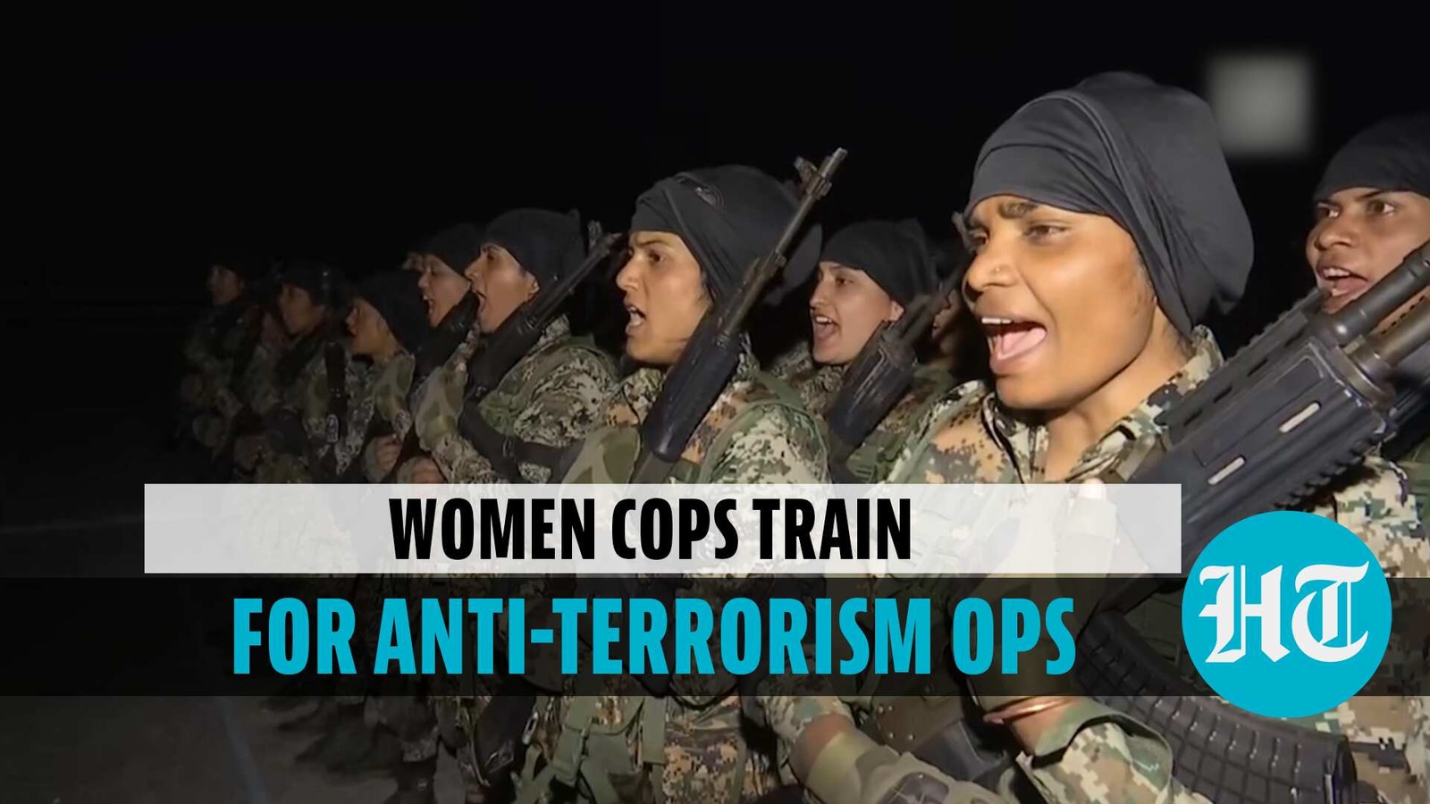 Watch: 22 women cops undergo training; to be inducted in Anti-Terrorism ...