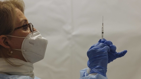 As many as 75 million doses from the order will be shipped in the second quarter, European Commission President Ursula von der Leyen said when the deal was first announced in January. (Representative Image) (Bloomberg File Photo) As many as 75 million doses from the order will be shipped in the second quarter, European Commission President Ursula von der Leyen said when the deal was first announced in January. (Representative Image) (Bloomberg File Photo)