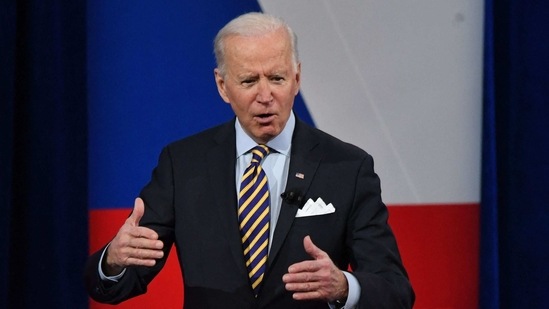 In a two hour phone call with Xi this month, Biden emphasized the U.S. priority of preserving a free and open Indo-Pacific region, where the United States and China are major strategic rivals.(AFP)