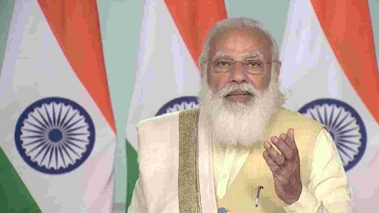 Prime Minister Narendra Modi addressed the NASSCOM event via video conferencing on Wednesday, Prime Minister Narendra Modi addressed the NASSCOM event via video conferencing on Wednesday,