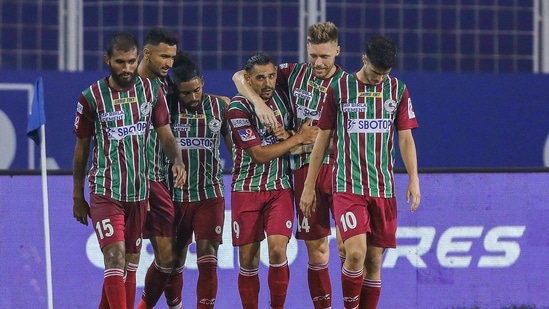 ATK Mohun Bagan players(PTI)
