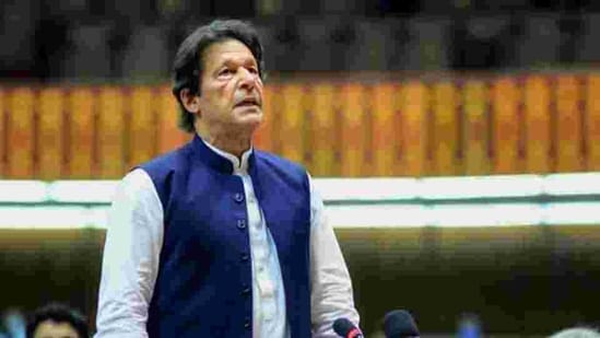 Pakistan's Prime Minister Imran Khan will be the first head of state to visit Sri Lanka since the Covid-19 outbreak last year. (AFP PHOTO).