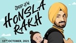 Diljit Dosanjh teams up with Shehnaaz Gill for Honsla Rakh. Diljit Dosanjh teams up with Shehnaaz Gill for Honsla Rakh.