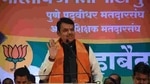 Speaking to reporters, Fadnavis said, Chief Minister Uddhav Thackeray has asked us to follow Covid-19 protocols and avoid gatherings. (HT Photo) Speaking to reporters, Fadnavis said, Chief Minister Uddhav Thackeray has asked us to follow Covid-19 protocols and avoid gatherings. (HT Photo)