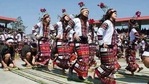 Arunachal Pradesh celebrates Statehood Day on February 20. In picture - Statehood day celebrations in 2020.(Twitter/@PemaKhanduBJP) Arunachal Pradesh celebrates Statehood Day on February 20. In picture - Statehood day celebrations in 2020.(Twitter/@PemaKhanduBJP)