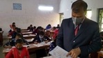 Over 16 lakh students wrote science paper on the first day of board exam. Anand Kishor, chairman of BSEB, checked security arrangements at various exam centres on Wednesday.(Hand out image) Over 16 lakh students wrote science paper on the first day of board exam. Anand Kishor, chairman of BSEB, checked security arrangements at various exam centres on Wednesday.(Hand out image)