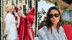 Dia Mirza and Vaibhav Rekhi send Kareena Kapoor a post-wedding gift. Dia Mirza and Vaibhav Rekhi send Kareena Kapoor a post-wedding gift.