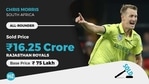 Chris Morris became the most expensive player of IPL auctions Chris Morris became the most expensive player of IPL auctions