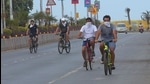 Cycling in Mumbai became more popular during the Covid-19 lockdown. (Vijayanand Gupta/HT Photo) Cycling in Mumbai became more popular during the Covid-19 lockdown. (Vijayanand Gupta/HT Photo)