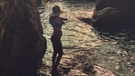 Lisa Haydon has shared a few weeks old beach picture. Lisa Haydon has shared a few weeks old beach picture.