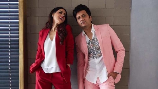 Riteish Deshmukh and Genelia D'Souza came together for a funny video.