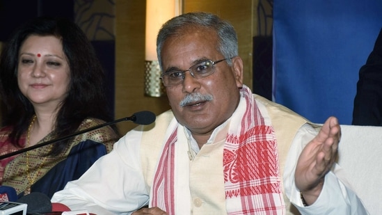 Drawing comparisons between Assam and Chhattisgarh, Baghel said the BJP government is unable to provide the minimum support price (MSP) to the farmers.(PTI) Drawing comparisons between Assam and Chhattisgarh, Baghel said the BJP government is unable to provide the minimum support price (MSP) to the farmers.(PTI)