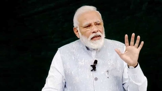 PM Modi at Pariksha Pe Charcha 2020 (Screengrab) PM Modi at Pariksha Pe Charcha 2020 (Screengrab)