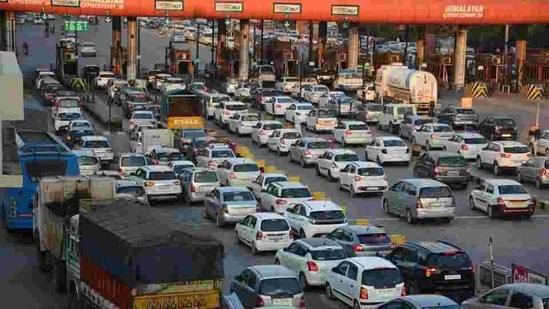 The new feature has been introduced to ensure that payment of user fee is done through FASTag at toll plazas and the waiting time is reduced, said a government statement.(HT Photo | Representational image)