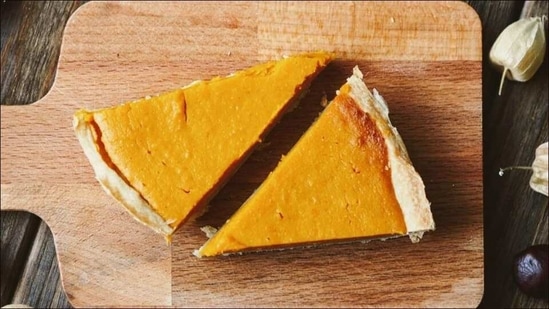 Recipe: Pilates? No, we prefer pie-lattes especially if its protein pumpkin pie(Instagram/fiit_lyfe)