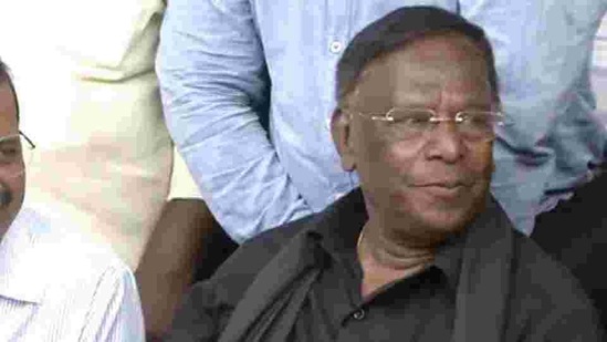 Puducherry chief minister V Narayanasamy. (ANI) Puducherry chief minister V Narayanasamy. (ANI)
