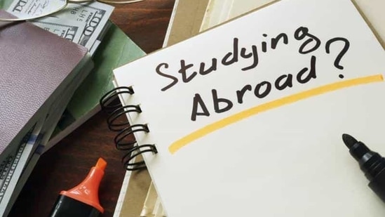 Studying Abroad concept. Notepad on the table.(Getty Images/iStockphoto) Studying Abroad concept. Notepad on the table.(Getty Images/iStockphoto)