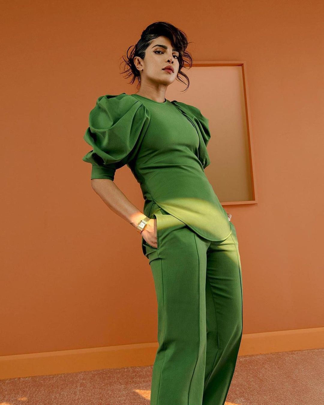 Priyanka Chopra donning a motone look (Instagram) Priyanka Chopra donning a motone look (Instagram)