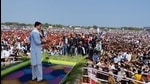 Sachin Pilot addressing the kisan mahapanchayat in Kotkhawda area of Chaksu, Jaipur, on Friday. (Sourced) Sachin Pilot addressing the kisan mahapanchayat in Kotkhawda area of Chaksu, Jaipur, on Friday. (Sourced)