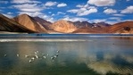 After a nine-month standoff, the two militaries reached the agreement on disengagement in the north and south banks of Pangong lake. (AP Photo) After a nine-month standoff, the two militaries reached the agreement on disengagement in the north and south banks of Pangong lake. (AP Photo)