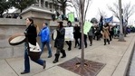 Pro-abortion rights protesters march to the Capitol on the opening day of the second session of the 109th General Assembly.(AP/ File Photo) Pro-abortion rights protesters march to the Capitol on the opening day of the second session of the 109th General Assembly.(AP/ File Photo)