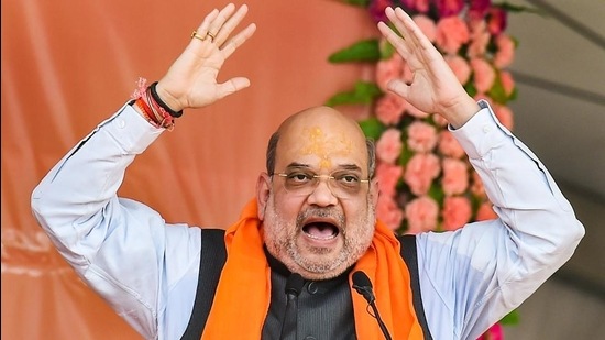 Union home minister Amit Shah. (PTI) Union home minister Amit Shah. (PTI)