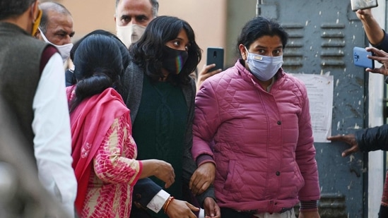 Activist Disha Ravi was sent to five-day Delhi Police special cell custody on Sunday(File Photo/AFP )