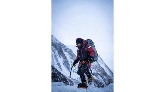 Nirmal Purja, a former Gurkha soldier who served in Afghanistan and on an elite force of the British Royal Navy, is an avid adventurer and a veteran climber. In 2019, he summited all 14 of the world’s 8,000ers, in six months and six days. In this expedition, he was part of the six-man team that set out in competition with Gyalje’s team before they eventually joined forces.(Courtesy Nirmal Purja)