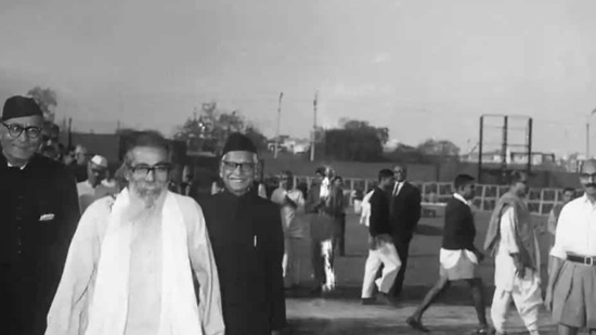 MS Golwalkar of the RSS, who met Mahatma Gandhi in September 1947. (HT Archives) MS Golwalkar of the RSS, who met Mahatma Gandhi in September 1947. (HT Archives)
