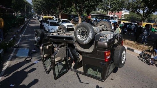 As per the data, there were 48 fatal road accidents this year and 51 deaths, less than half as compared to 2019, which recorded 104 deaths in 100 fatal accidents. (File photo) As per the data, there were 48 fatal road accidents this year and 51 deaths, less than half as compared to 2019, which recorded 104 deaths in 100 fatal accidents. (File photo)