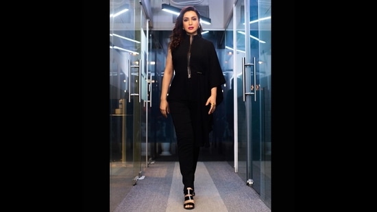 Tisca Chopra in an S&N by Shantanu and Nikhil jumpsuit (Photo: Instagram/TiscaChopra) Tisca Chopra in an S&N by Shantanu and Nikhil jumpsuit (Photo: Instagram/TiscaChopra)