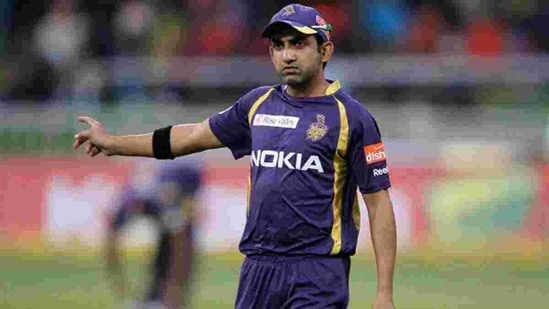 Gautam Gambhir during the 2012 IPL. (Getty Images)