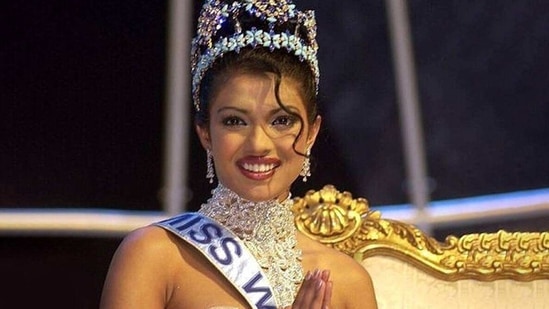 Priyanka Chopra burnt herself with a curling iron right before the Miss World 2000 pageant.