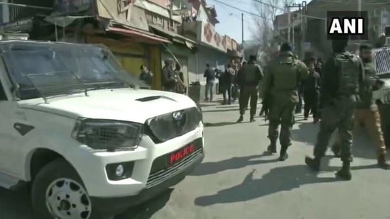 The policemen were shot from a close range, a police official said.(ANI)