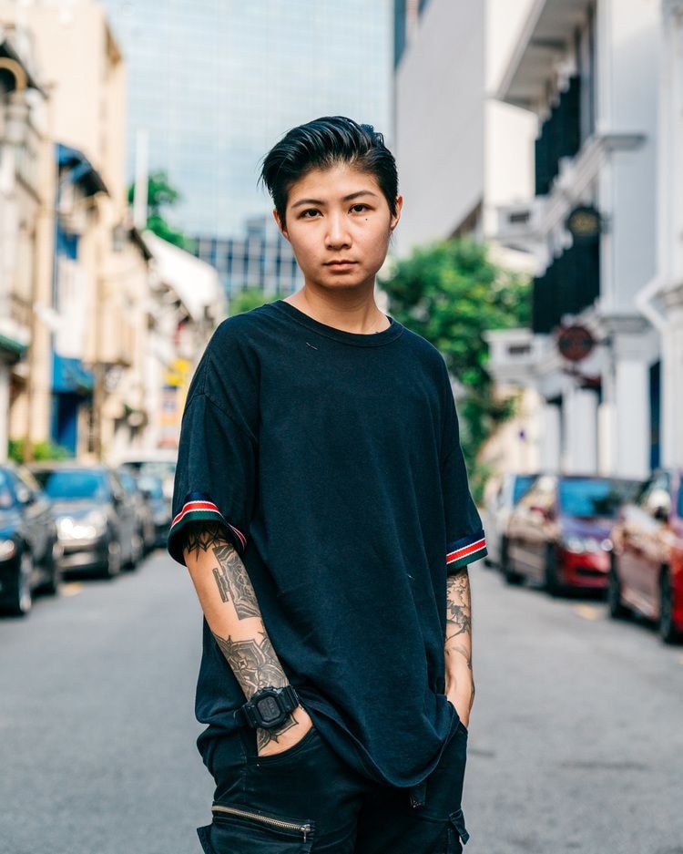 “It was the first time any of us had to paint another artist’s parts (and a legendary one at that), on a gondola swinging 8 stories high, through the fickle, unforgiving rain. This mural represents our shared beliefs in interdependence and coexistence,” Sam Lo said in a social media post. (Kevin Tan / St+art) “It was the first time any of us had to paint another artist’s parts (and a legendary one at that), on a gondola swinging 8 stories high, through the fickle, unforgiving rain. This mural represents our shared beliefs in interdependence and coexistence,” Sam Lo said in a social media post. (Kevin Tan / St+art)