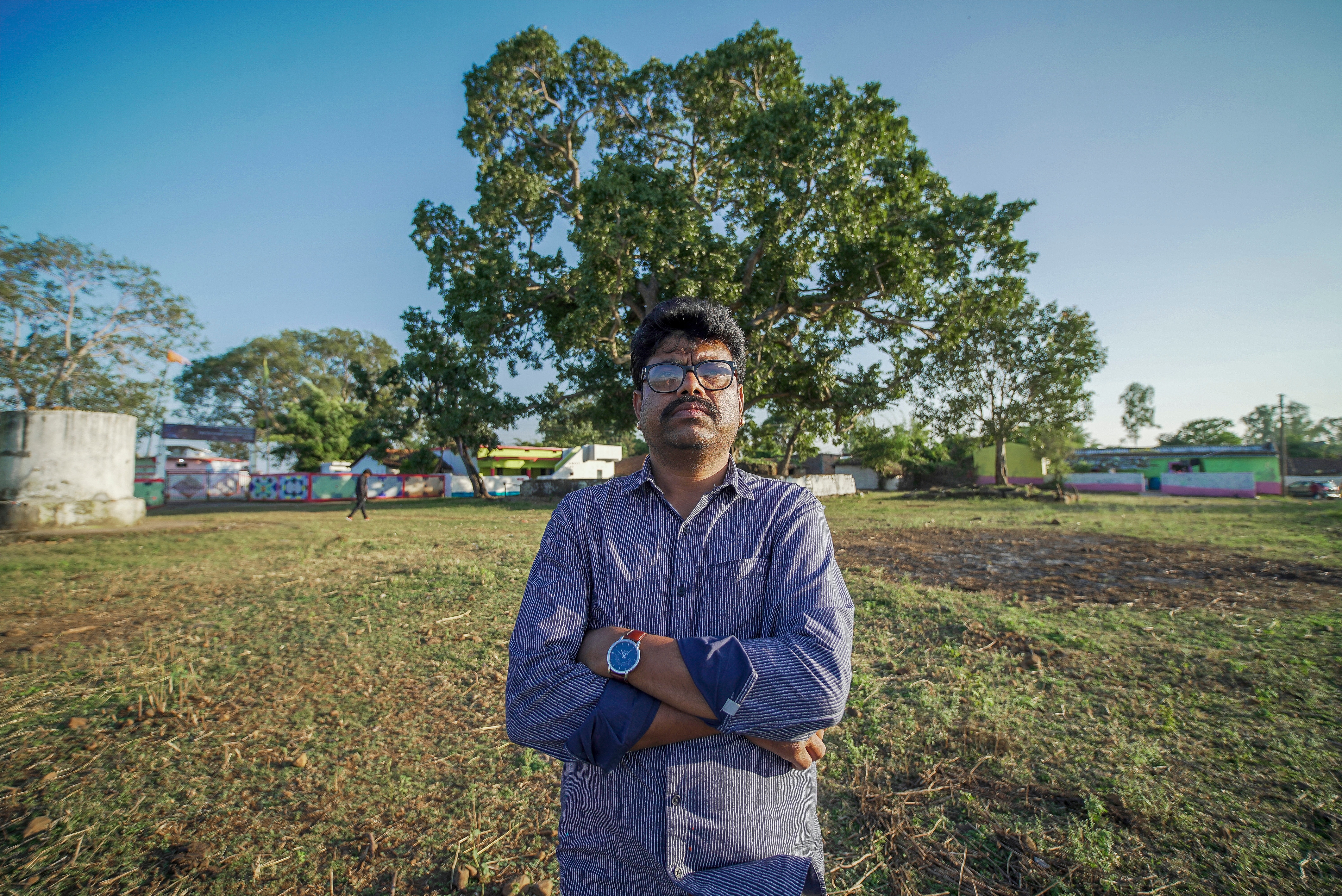“It was interesting to work with Sam, because though we come from such different places and have had such varied influences, we shared similar thoughts on our relationship with nature,” Shyam says. (St+art) “It was interesting to work with Sam, because though we come from such different places and have had such varied influences, we shared similar thoughts on our relationship with nature,” Shyam says. (St+art)