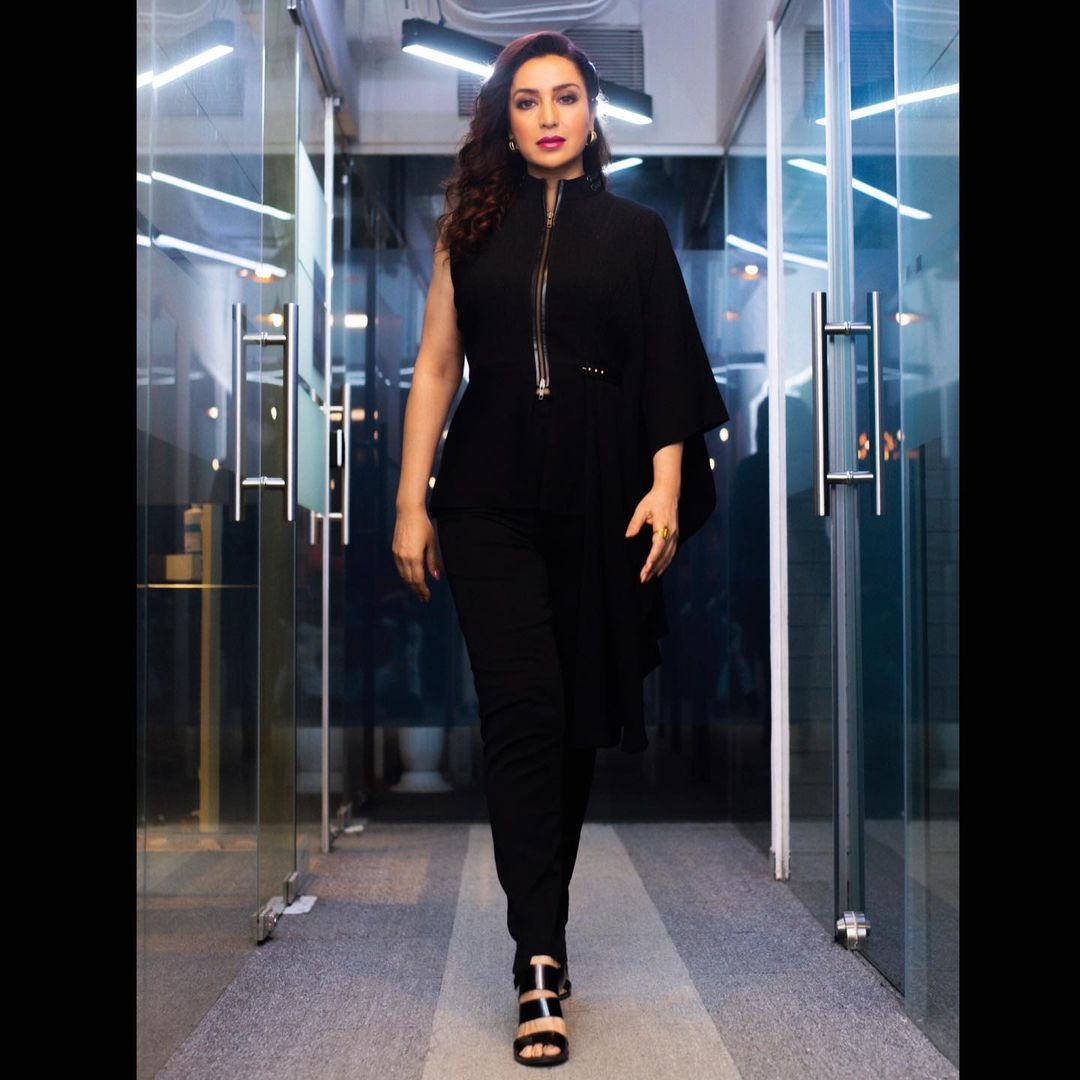Tisca Chopra in an S&N by Shantanu and Nikhil jumpsuit (Photo: Instagram/TiscaChopra) Tisca Chopra in an S&N by Shantanu and Nikhil jumpsuit (Photo: Instagram/TiscaChopra)