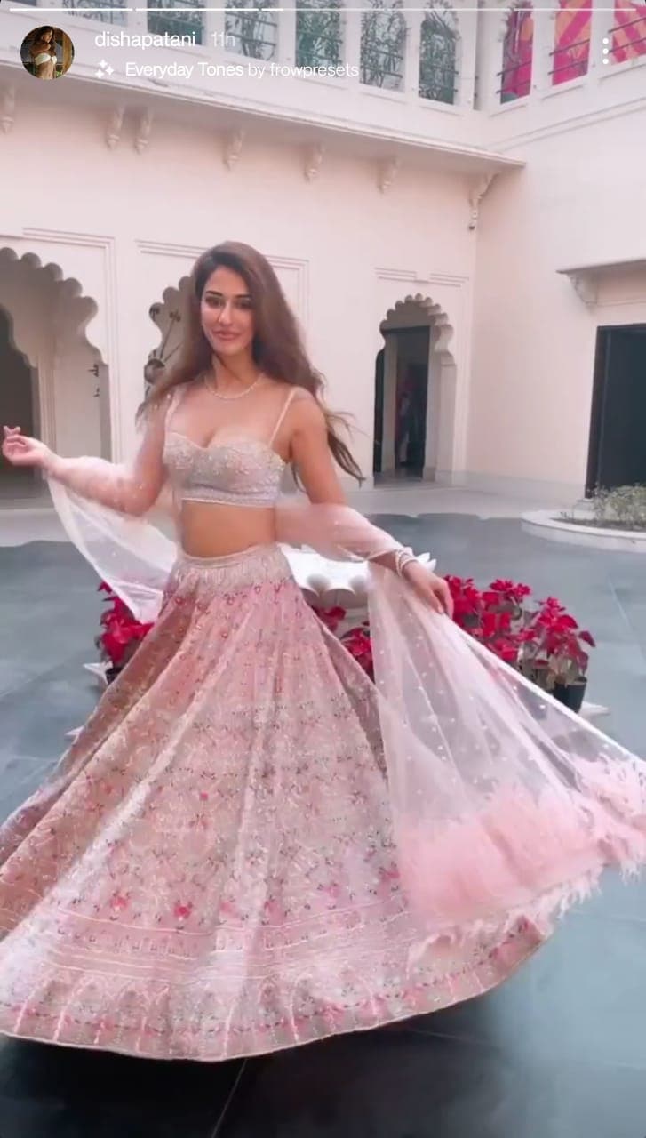 disha patani lehenga pic