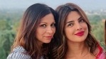 Anjula Acharia with Priyanka Chopra. Anjula Acharia with Priyanka Chopra.