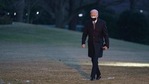 US President Joe Biden walks across the South Lawn upon return to the White House in Washington, DC on February 19, 2021. (AFP) US President Joe Biden walks across the South Lawn upon return to the White House in Washington, DC on February 19, 2021. (AFP)
