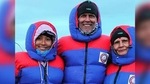 Ankita, Milind and Usha Soman(Instagram/milindrunning) Ankita, Milind and Usha Soman(Instagram/milindrunning)