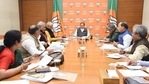 BJP chief JP Nadda holds a meeting of party leaders on Saturday.(Twitter/@BJP4India) BJP chief JP Nadda holds a meeting of party leaders on Saturday.(Twitter/@BJP4India)