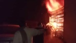 Fire broke out at a godown in Bihar's Muzaffarpur(ANI Photo ) Fire broke out at a godown in Bihar's Muzaffarpur(ANI Photo )