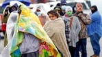 Biden is seeing his disaster management skills tested after winter storms plunged Texas, Oklahoma and neighboring states into an unusual deep freeze.(AP) Biden is seeing his disaster management skills tested after winter storms plunged Texas, Oklahoma and neighboring states into an unusual deep freeze.(AP)