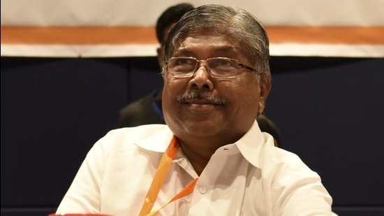 Maharashtra BJP chief Chandrakant Patil. (HT FILE)